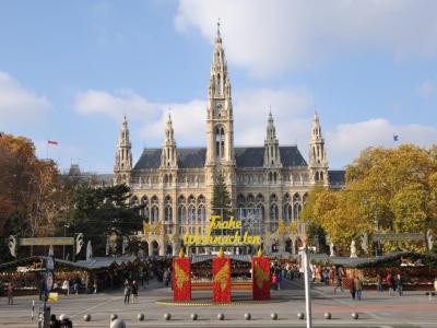 Rathausplatz and Park, Vienna
