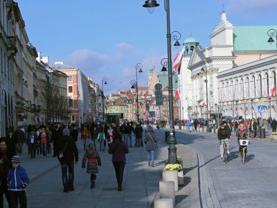 Krakowskie Przedmiescie (Kraków Suburb), Warsaw