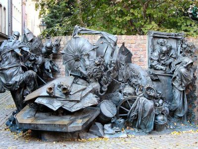Stadterhebungs Monument (City Founding Monument), Dusseldorf
