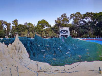 Mapa en Relieve de Guatemala (Relief Map of Guatemala), Guatemala City