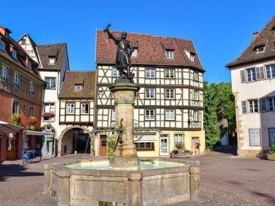 Old Custom House Square and Schwendi Fountain