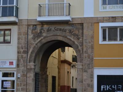 Puerta del Barrio de Santa María (Gate of the district of Santa Maria), Cadiz