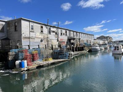 Custom House Wharf and Harbor Fish Market