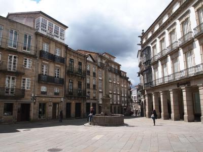 Cervantes Square (Plaza de Cervantes), Santiago de Compostela