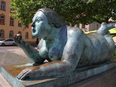 Liegende mit Frucht (Reclining Woman with Fruit), Bamberg