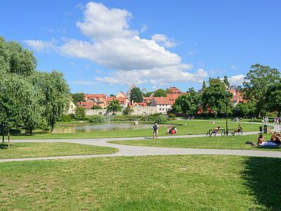 Almedalen Park, Visby