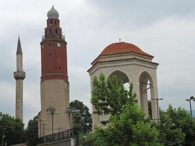 Sultan Murad Mosque and The Clock Tower, Skopje