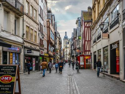 Rue du Gros-Horloge (Street of the Big Clock)