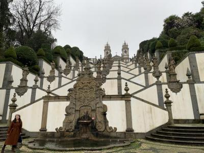 Escadorio dos Cinco Sentidos (Staircase of the Five Senses), Braga