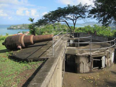 La Toc Battery Fort, Castries