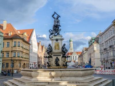 Herkulesbrunnen (Hercules' Fountain), Augsburg