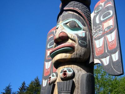 Chief Johnson Totem Pole