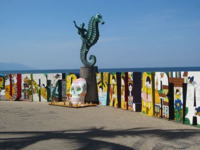 The Boy on the Seahorse Statue