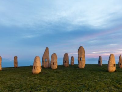 Menhires Por La Paz (Menhirs for Peace), La Coruna