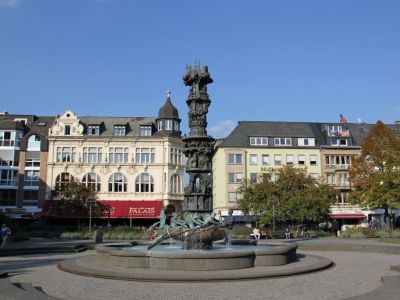 Gorres Square and History Column