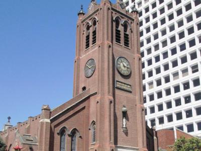 Old St. Mary's Cathedral and Square, San Francisco