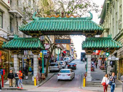 Chinatown Gate (Dragon's Gate), San Francisco