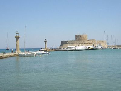 Mandraki Harbor Tour Of Rhodes Self Guided Rhodes Greece