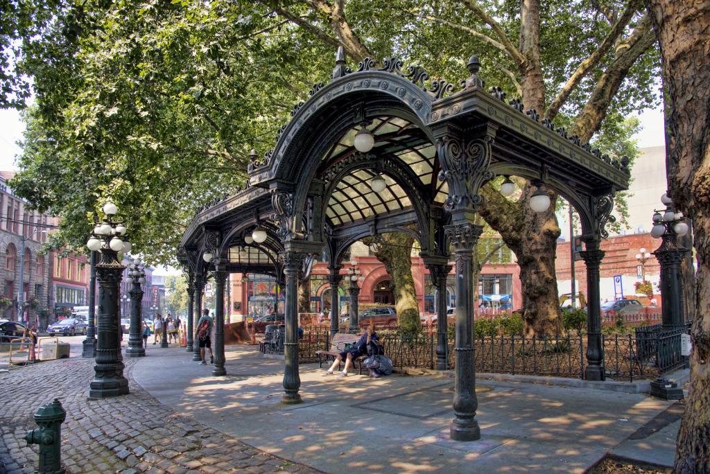 Pioneer Square District Walking Tour (Self Guided), Seattle, Washington