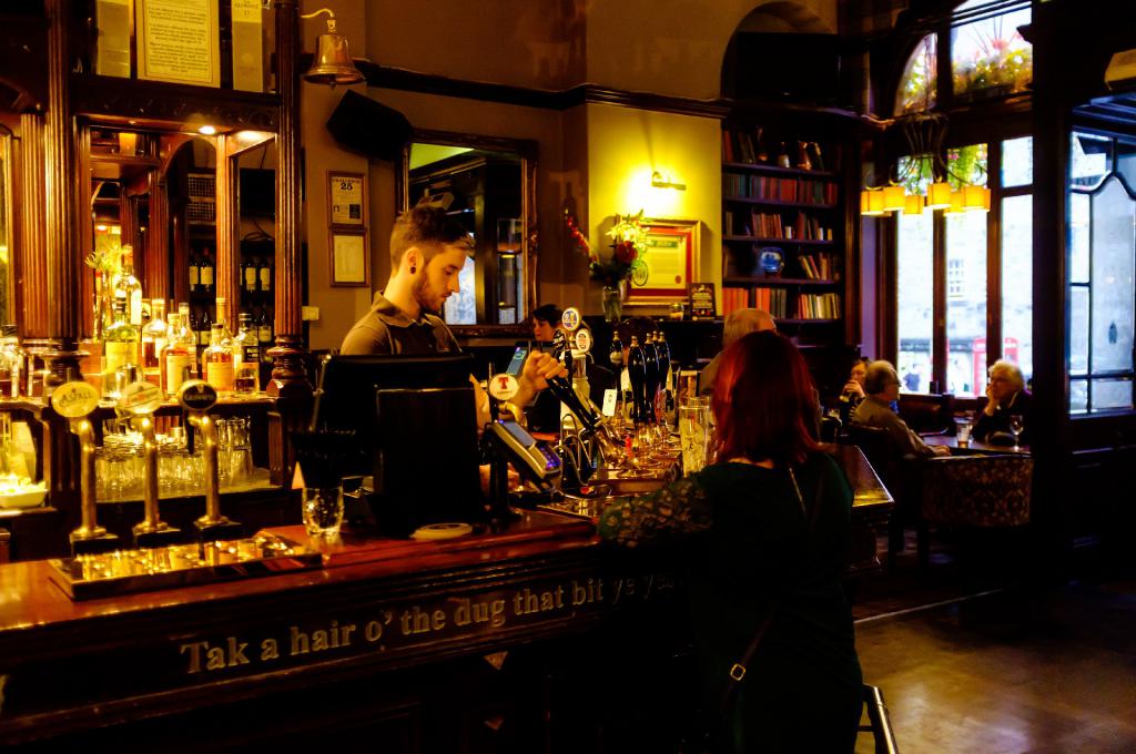 Old and New Town Best Pubs, Edinburgh, Scotland