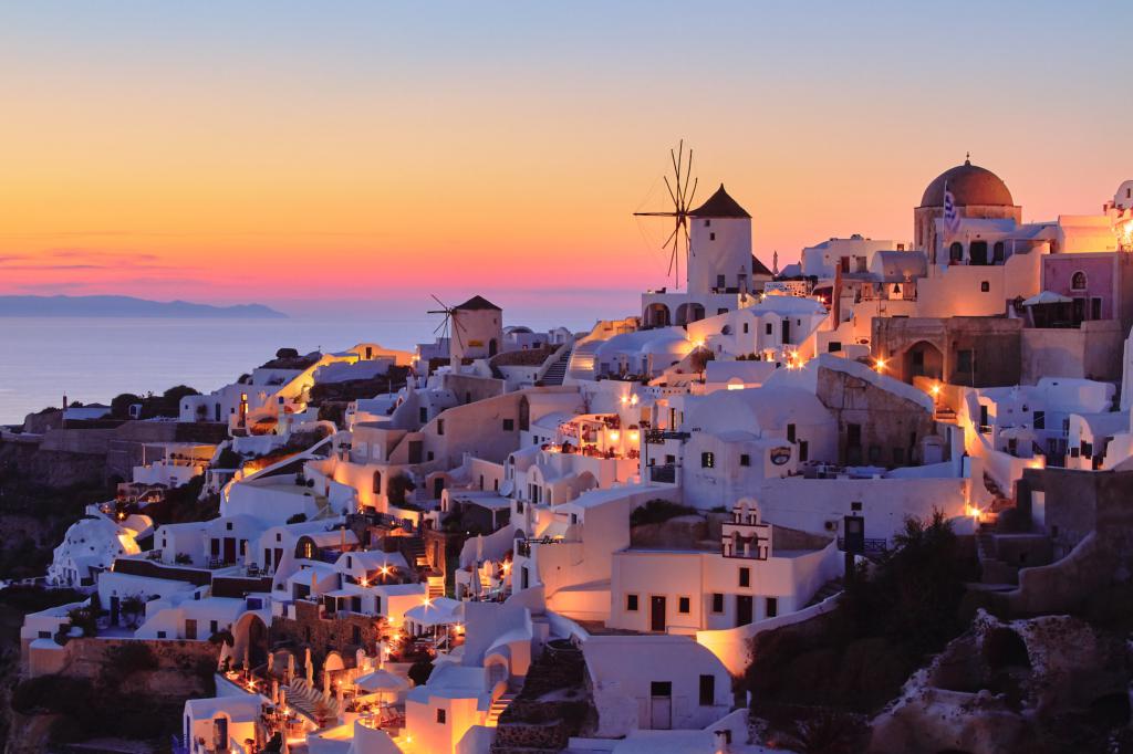 self guided tour santorini