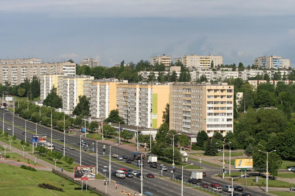 The Frunzensky District of Minsk, Minsk, Belarus