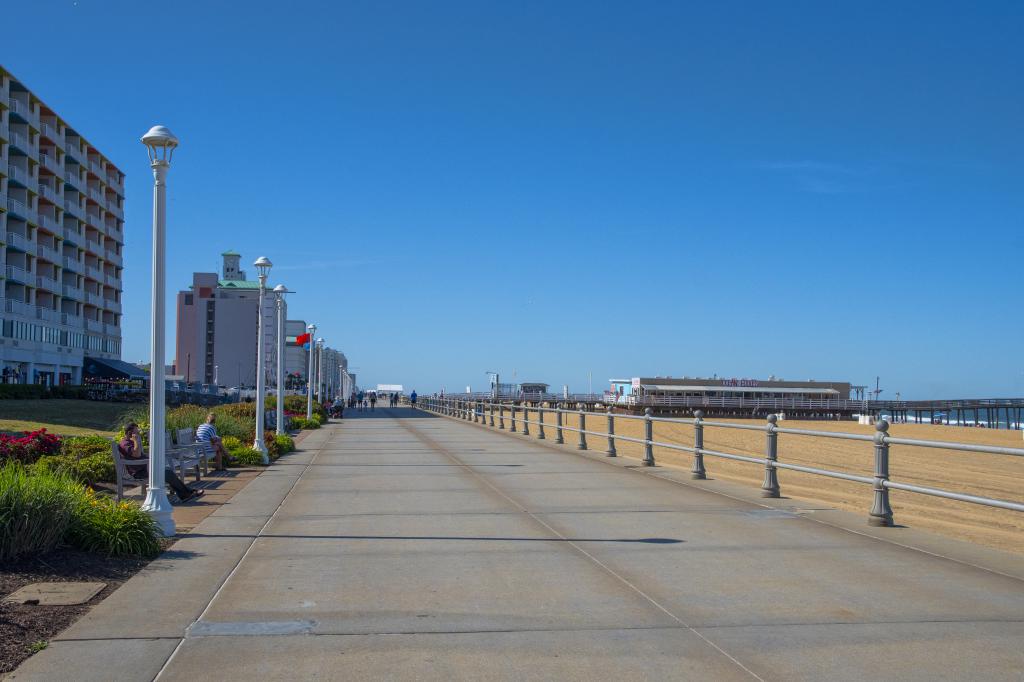 Oceanfront Walk (Self Guided), Virginia Beach, Virginia