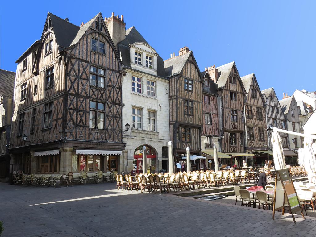 Tours Old Town Walk, Tours, France