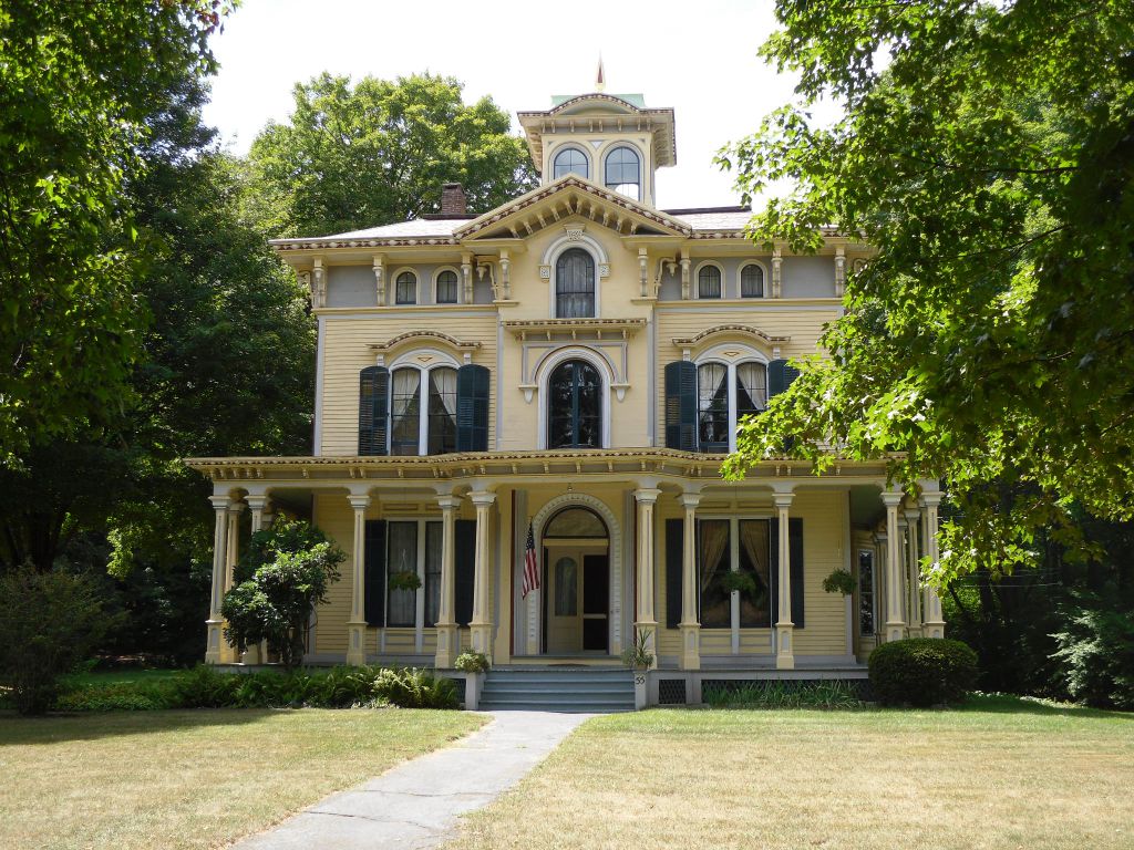 Historic Houses in Hartford Self Guided Tour, Hartford, Connecticut