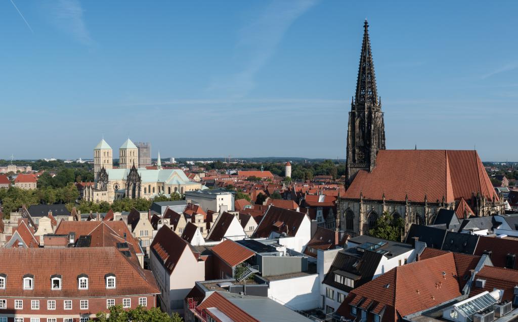 My first ever visit to Münster, a beautiful small city in Germany