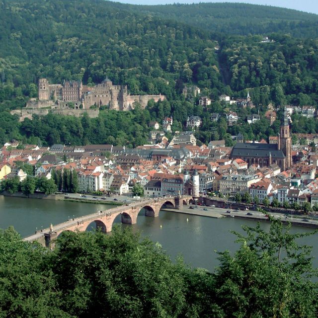 2 SelfGuided Walking Tours in Heidelberg, Germany + Maps