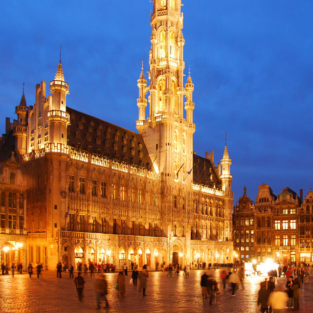 brussels guided walking tour