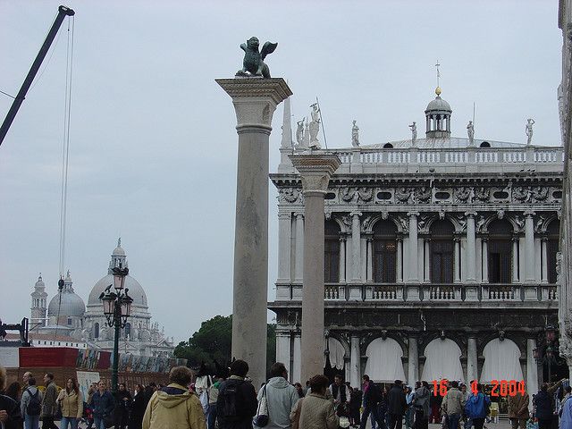 Colonne di San Marco e San Todaro (Columns of St. Mark and St. Theodore ...