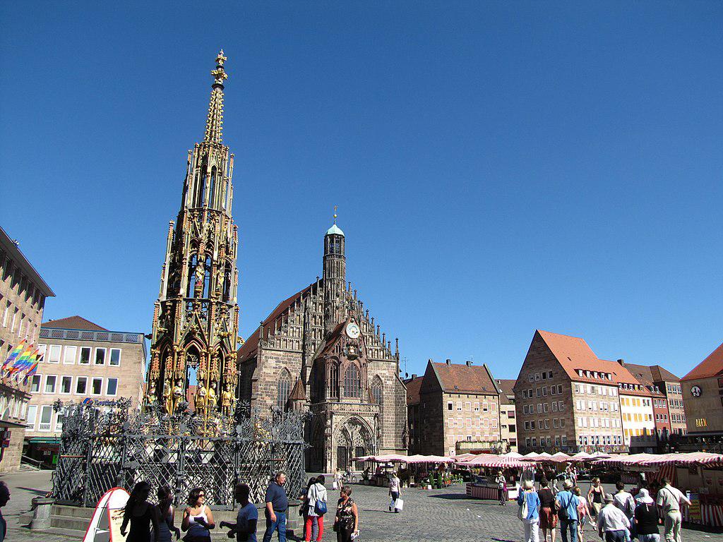 Hauptmarkt Main Market Square Nuremberg Hauptmarkt Main Market Square Nuremberg