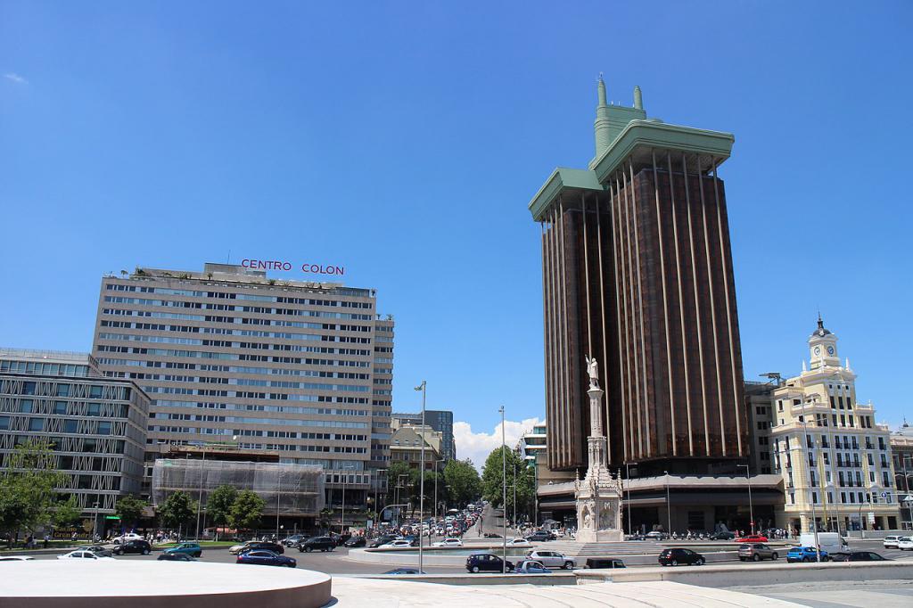 Plaza de Colon (Columbus Square), Madrid