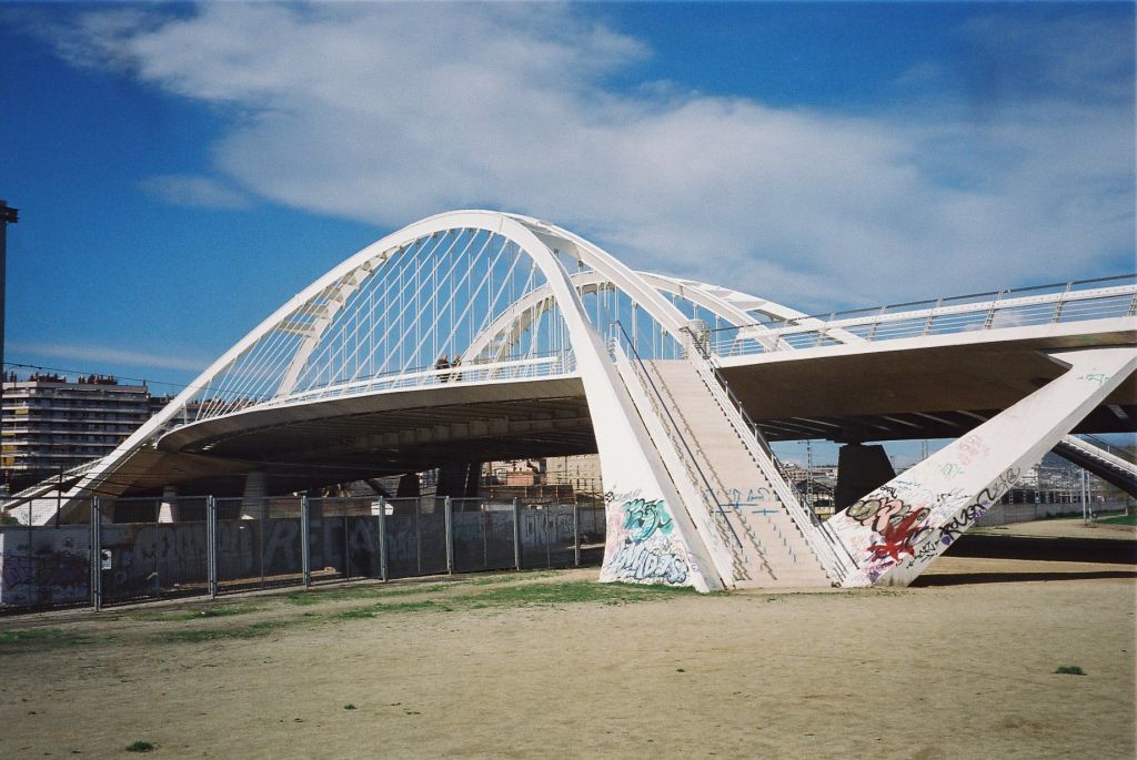 Pont de Bac de Roda (Bac de Roda Bridge), Barcelona