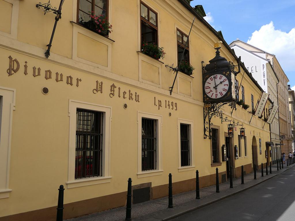 Ufleku Prag 21 Prague U Fleku Stock Photos, High Res Pictures, And