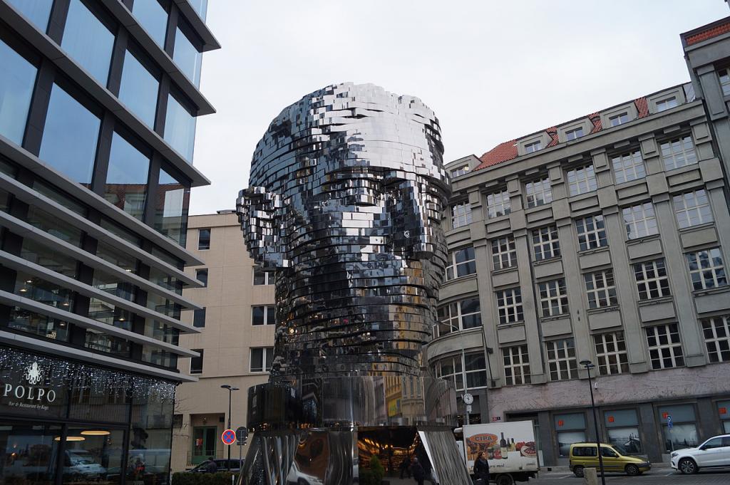 Franz Kafka's Rotating Head, Prague