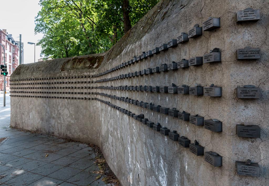 Memorial Wall, Frankfurt
