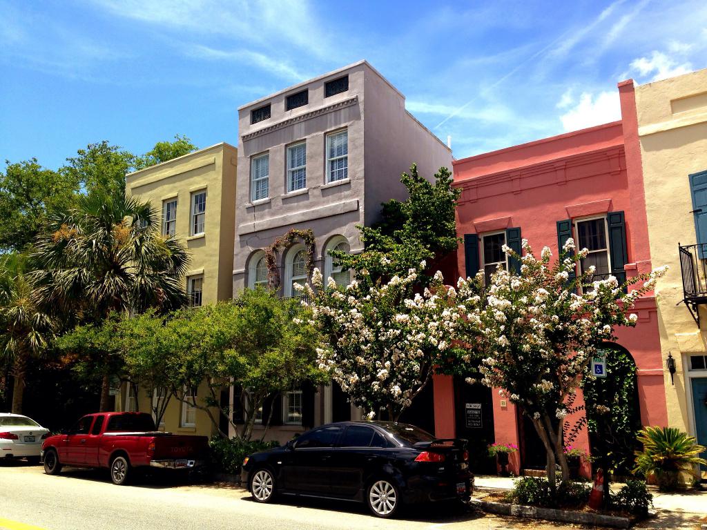 Rainbow Row, Charleston