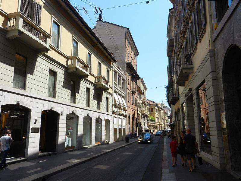 Via Monte Napoleone (Monte Napoleone Street), Milan