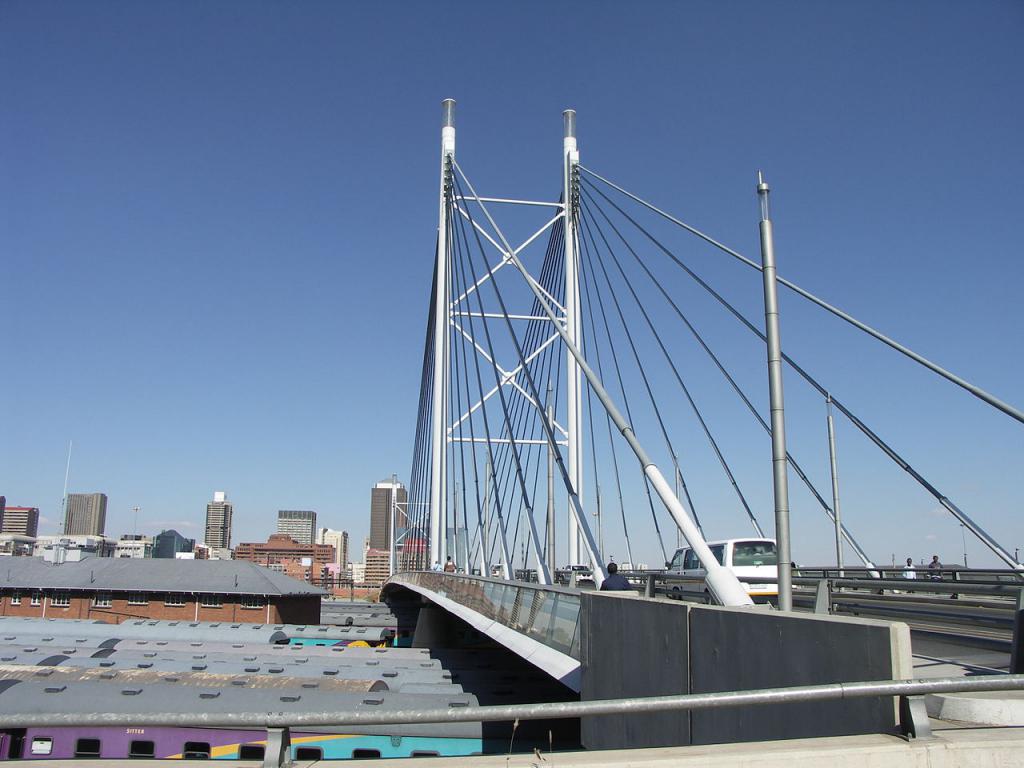 Nelson Mandela Bridge, Johannesburg