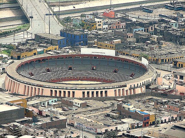 Bullring of the Plaza de Toros de Acho, Lima