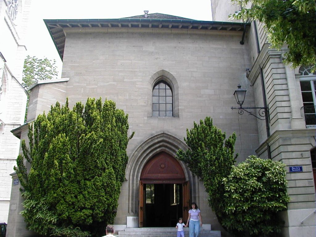 Auditoire de Calvin (Calvin Auditorium), Geneva