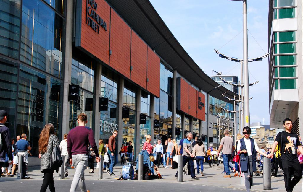 New Cathedral Street, Manchester