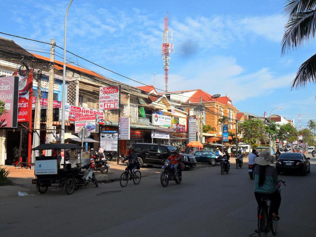 Sivatha Boulevard and the Old French Quarter, Siem Reap