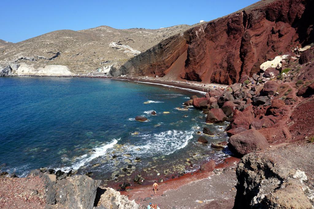 Red Beach, Santorini