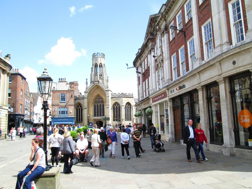 St. Helen's Church and Square, York