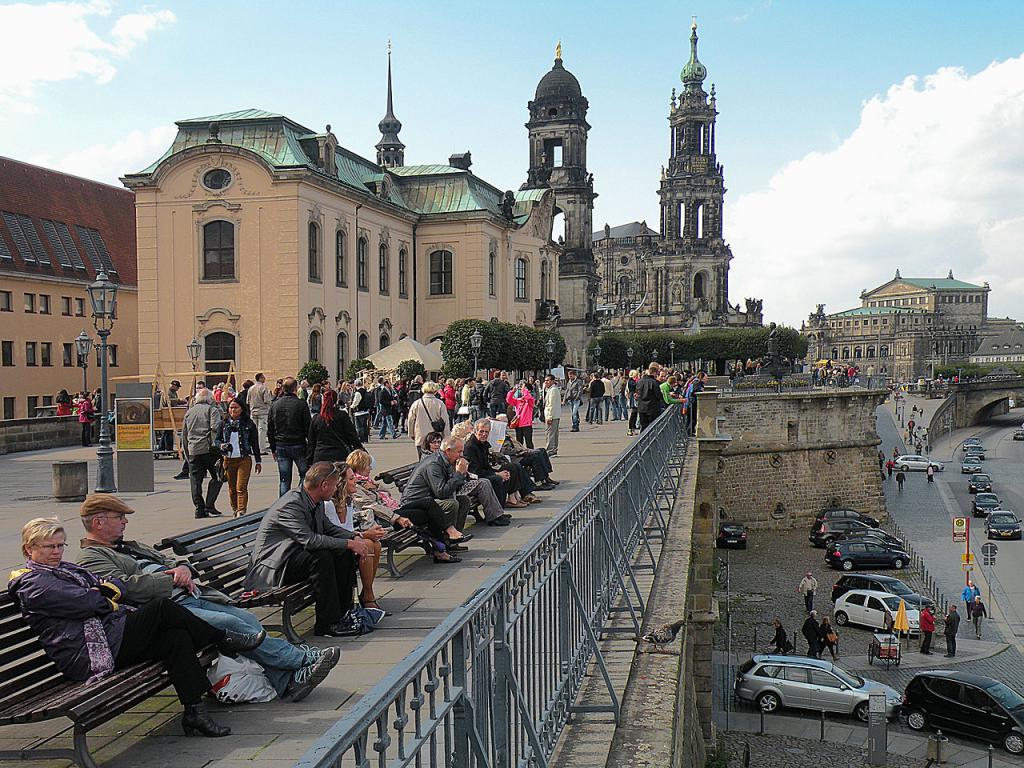 Brühl's Terrace, Dresden