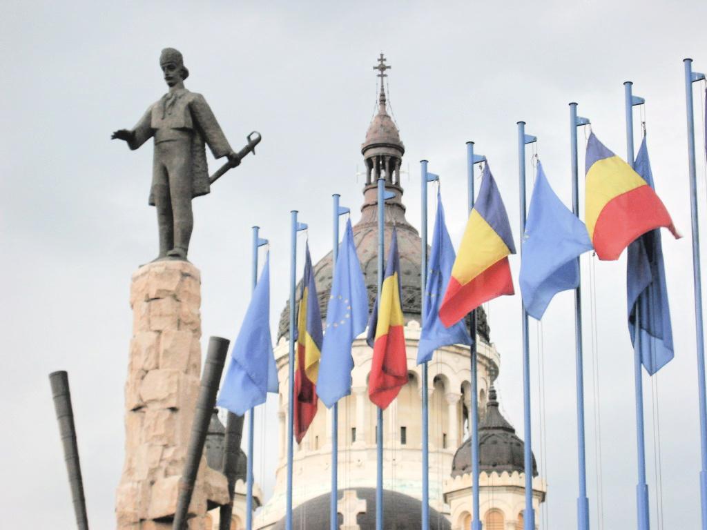 Statue of Avram Iancu, ClujNapoca